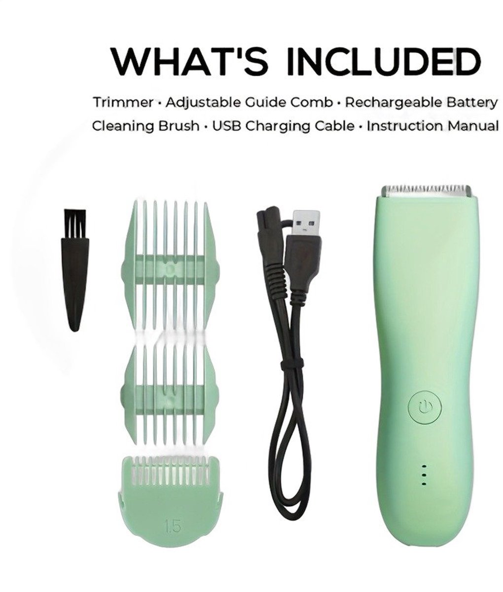 Currero Foil Shaver - Scheerapparaat Mannen - Hoofd Scheerapparaat - Head Shaver - Tondeuse met Trimmer - Lichaam en Baard - Oplaadbaar
