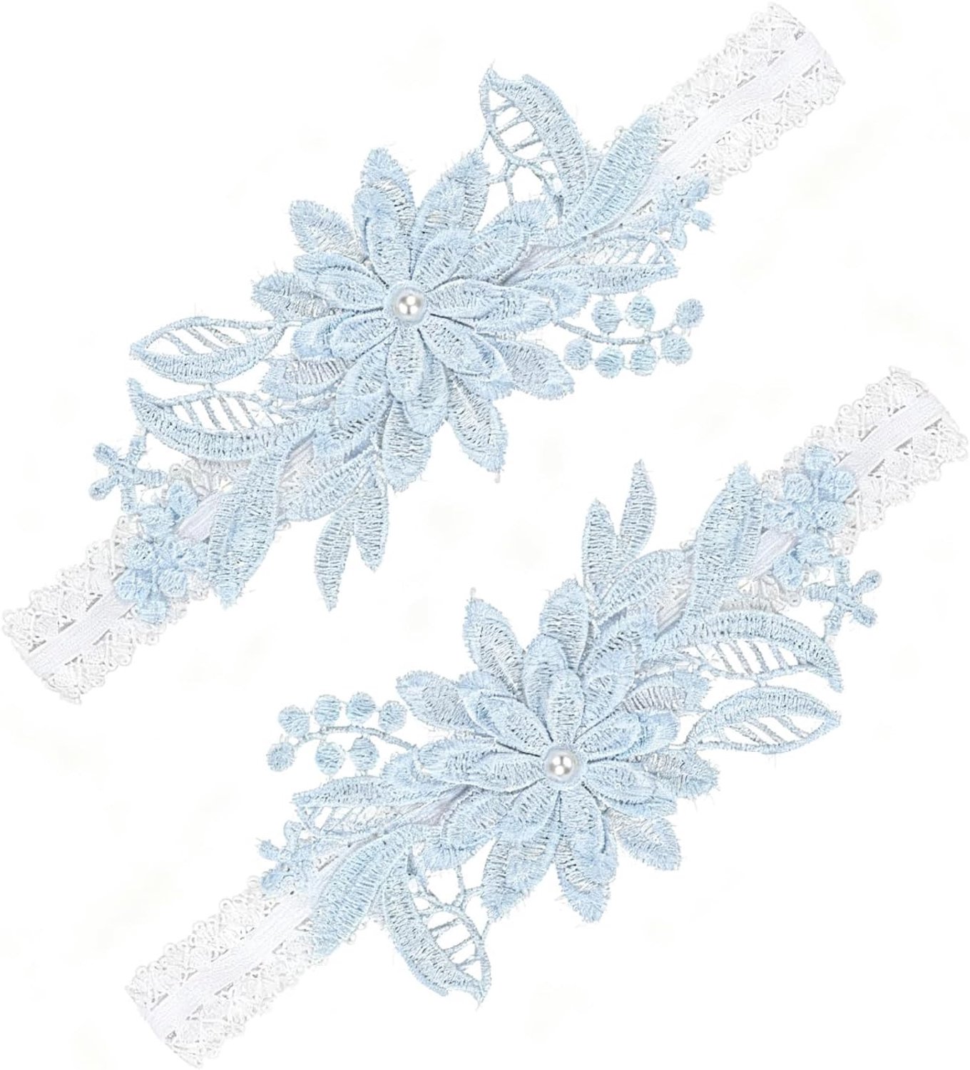 Blauwe Bruids Garter voor Onder de Jurk - Universele Maat, Perfect voor Trouwen, Verloving en Feestjes