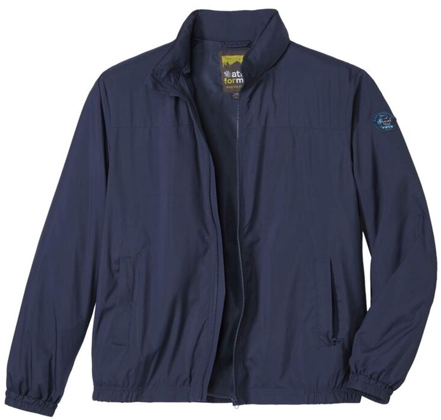ATLAS FOR MEN - Marineblauw windjack - Heren - Verkrijgbaar in grote maten - XL