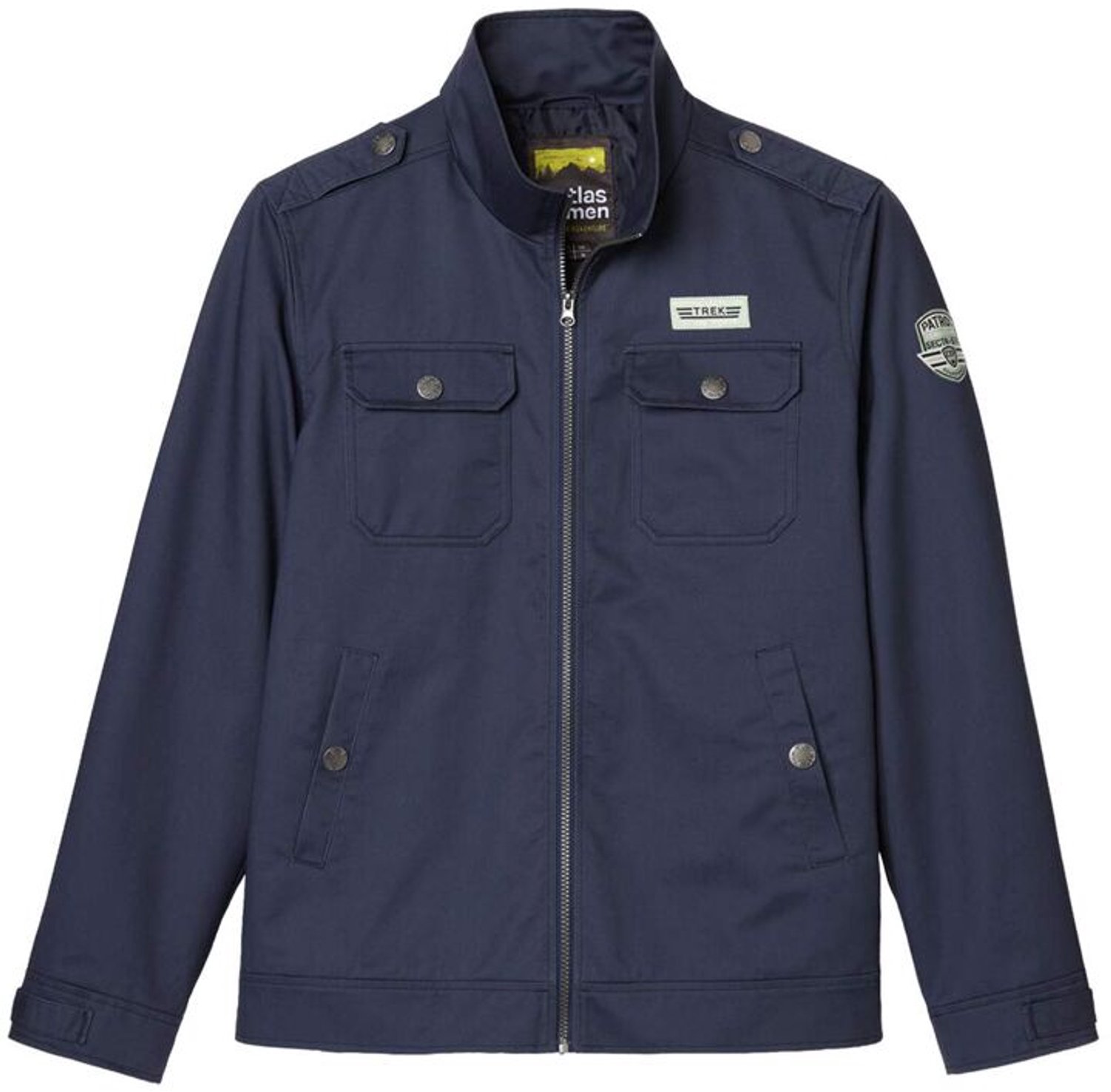 ATLAS FOR MEN - Twill jas Exploration - Heren - Verkrijgbaar in grote maten - 3XL