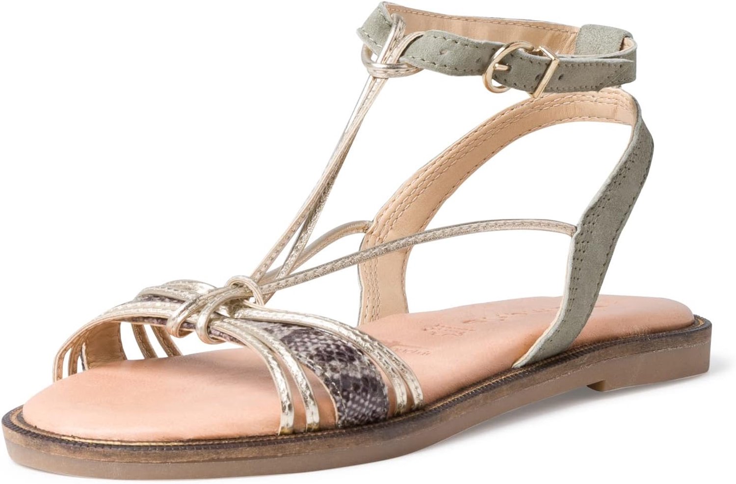 Tamaris Dames Sandalen 1-28117-26 Blauw