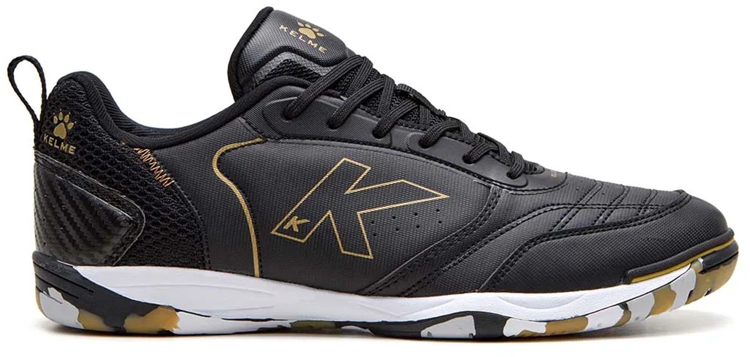 Kelme Goleiro Zaalschoenen Zwart EU 38