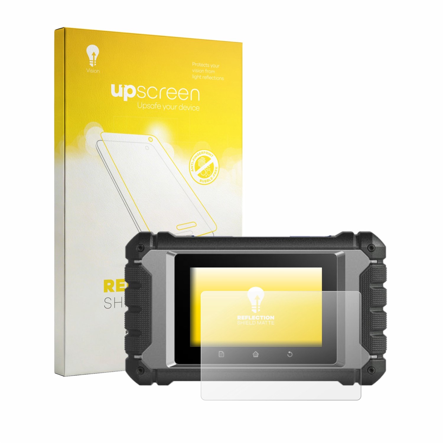 upscreen - Screenprotector voor Topdon ArtiDiag EU - Folie Beschermfolie anti glare matte