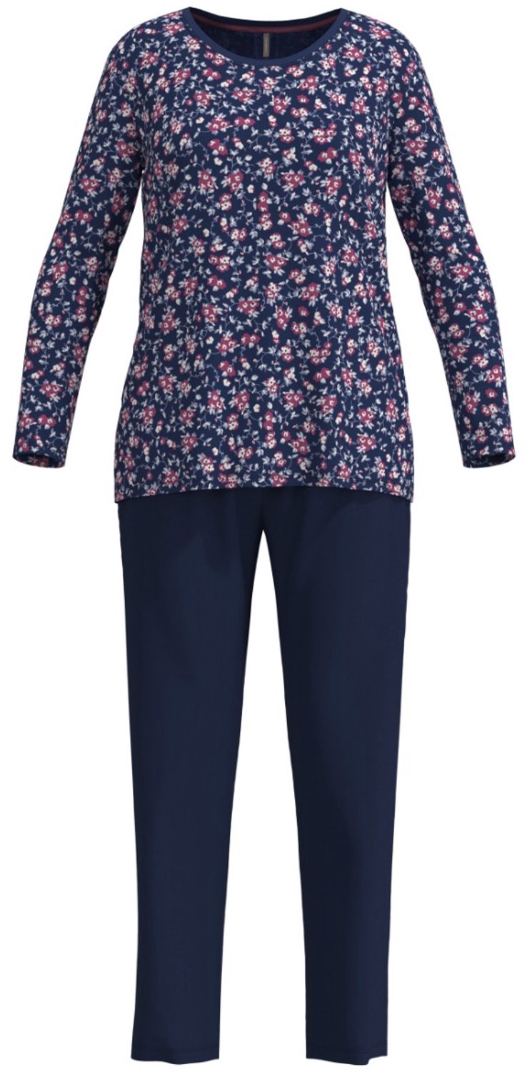 Götzburg Gotzburg dames Pyjama 250298 625 Blau motief