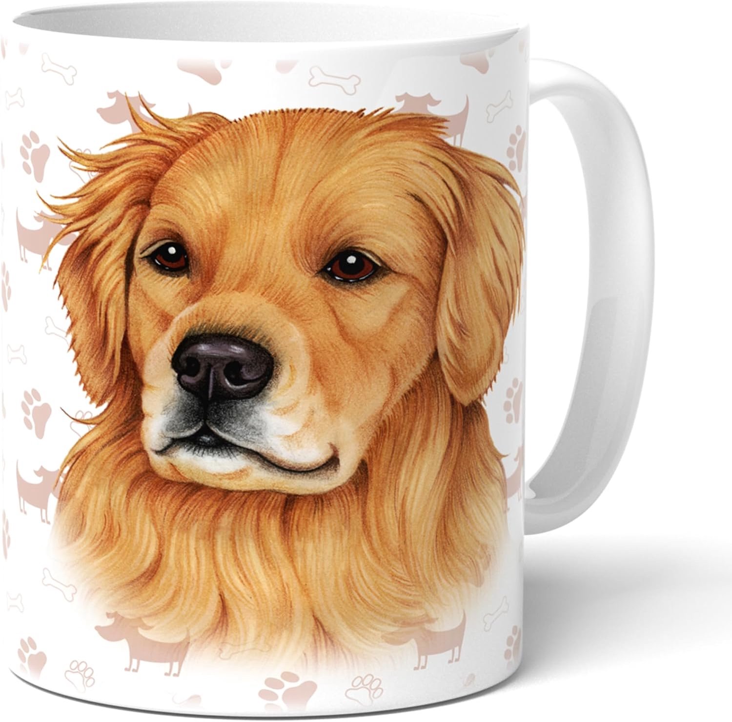 Merkloze Koffiemok "Golden Retriever B" - Leuk Huisdier Motief