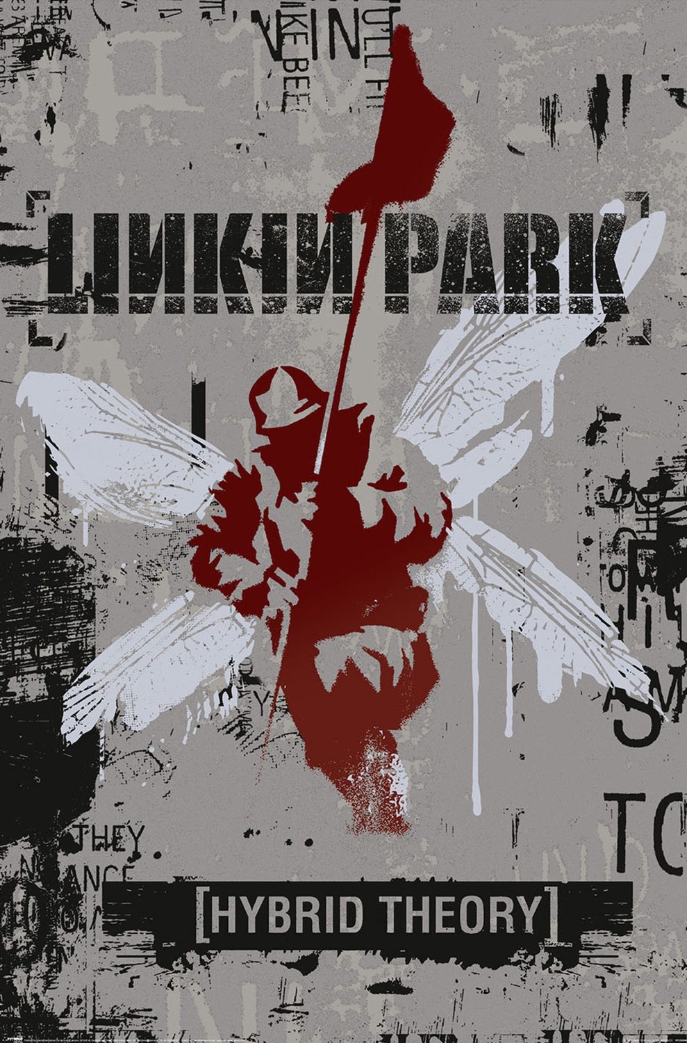Linkin Park Hybrid Theory Unisex Poster - meerkleurig - Standard