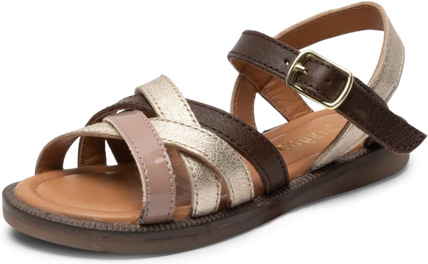 Bisgaard Aline Sandalen Meisjes Leer Bruin
