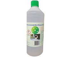 Bio-Ethanol 100% - 1 Liter - Bioethanol voor Sfeerhaard Tafelhaard Fondue - Reukloos Schone Verbranding | TCE