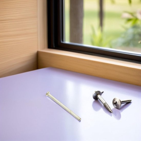 8 Stuks Delige Houten Deur Scharnierpennen Goudkleurig Roestvrijstalen Bevestigingspennen voor Garagedeuren met Stevige Anti-schudstructuur Universele Compatibiliteit — afbeelding 2