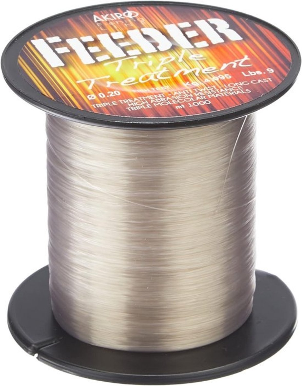 Monofilamentvislijn - Feederv lijn - Vissen - Driepolymeercoating - 0.26 mm - Beige fluo