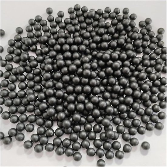 50 stuks diameter 1/2/2,5/3/3,5/4/4,5/5/5,5/6/6,5~30 mm massief rubberen bal zwarte ronde slijtvaste terugslagklep(20mm) — afbeelding 3