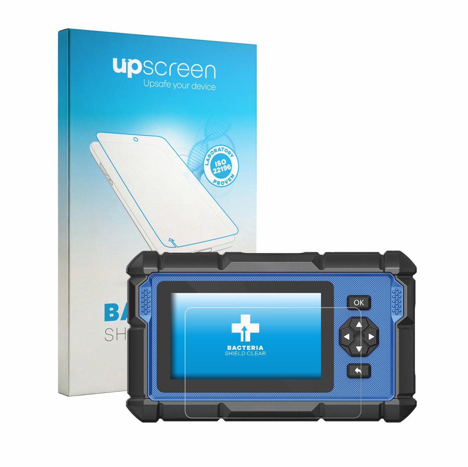 upscreen - Screenprotector voor Topdon ArtiDiag 600 Elite - Folie Beschermfolie transparant antibacterieel
