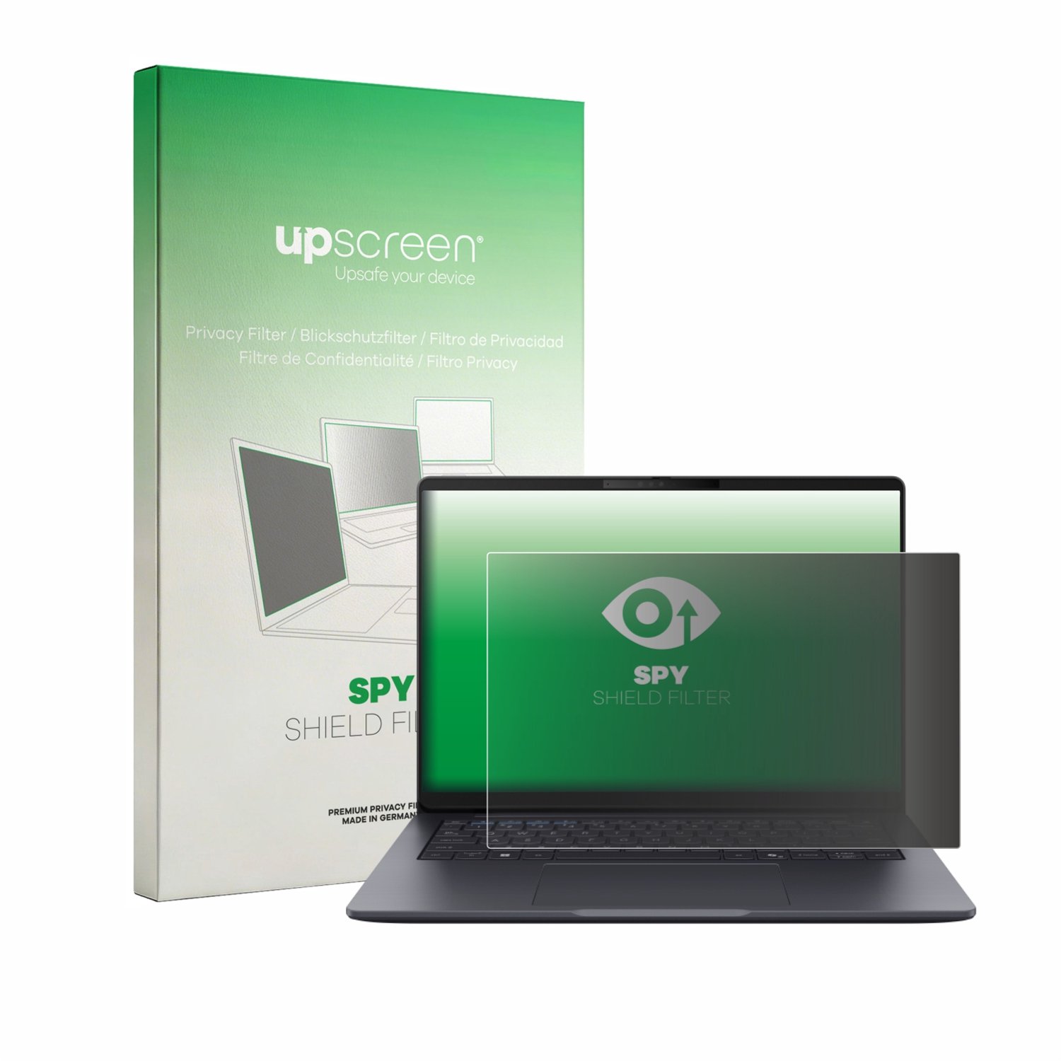 upscreen - privacyscherm voor ASUS ExpertBook B3 Gen 2 B3405 - privacy filter screenfilter Blauwlichtfilter