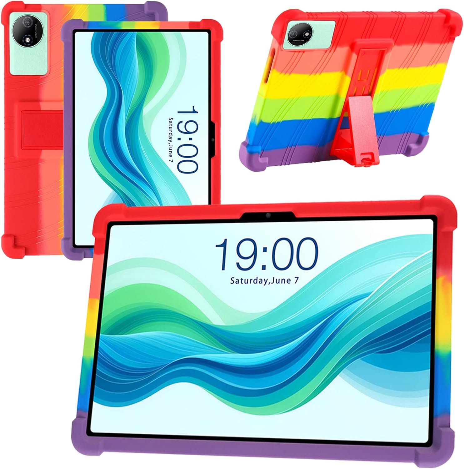 Protective Case for Odea A11 Tablet (11 Inch) Silicone Protective Case with Kickstand Soft TPU Shockproof Protective - ShopVlot