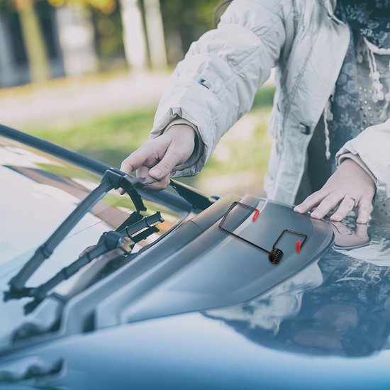 10 Stuks Ruitenwissergereedschap Voorruiten Veerbooster Wisserarmveer Voertuigen Ruitenwisserspanveer Ruitenwissermotor Ruitenwisserarmdrukbooster Ruitenwisseraccessoires — afbeelding 4