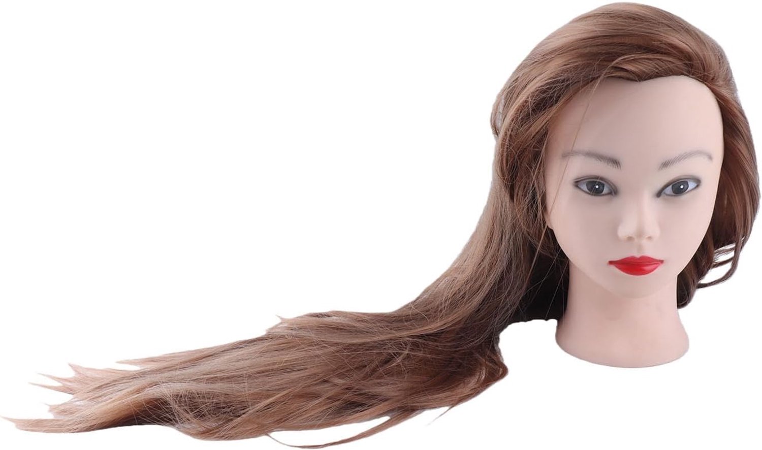 Goshyda Pluizig Etalagehoofd met Haar, 25,6 Inch Trainingspop