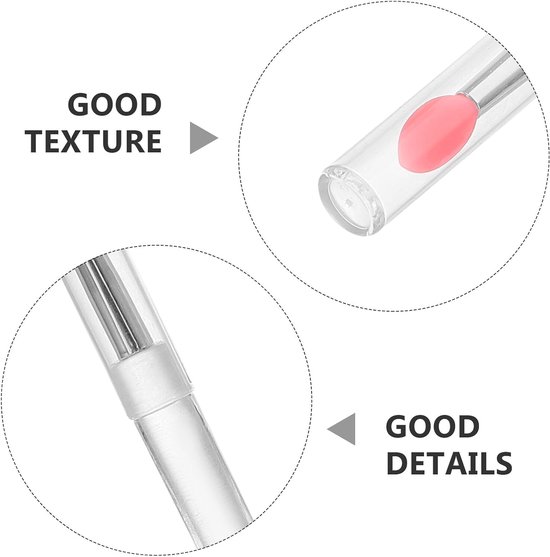 20 Stuks Nail Art Siliconen Sticks Metallic Spiegel Effect Sticks Glitter Kwasten Spiegel Effect — afbeelding 5