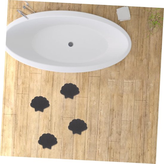 48stuks Anti- Stickers Schelpvorm Voor Badkamer Zelfklevende Veiligheidsstrips Voor Bad Decoratieve Antislip Decals Voor Keuken Zwembad — afbeelding 4