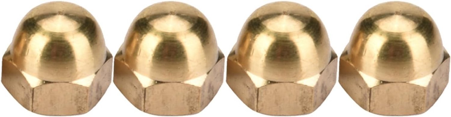 Set van 10 M8 Dome Acorn Moeren voor Voertuigbevestigingen - Hex Moeren en Cap Nuts voor Diverse Toepassingen