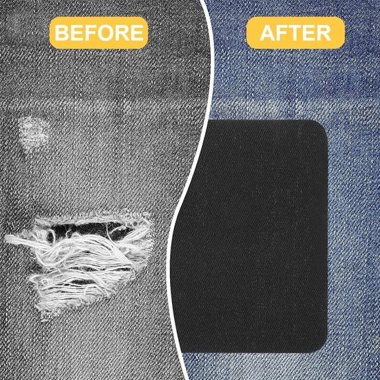 4 stuks reparatiepleisters voor dekbedden, patchset, zelfklevend, zacht, waterdicht, scheurvast, van nylonweefsel, voor bevestiging van gaten in kleding en slaapzakken — afbeelding 5