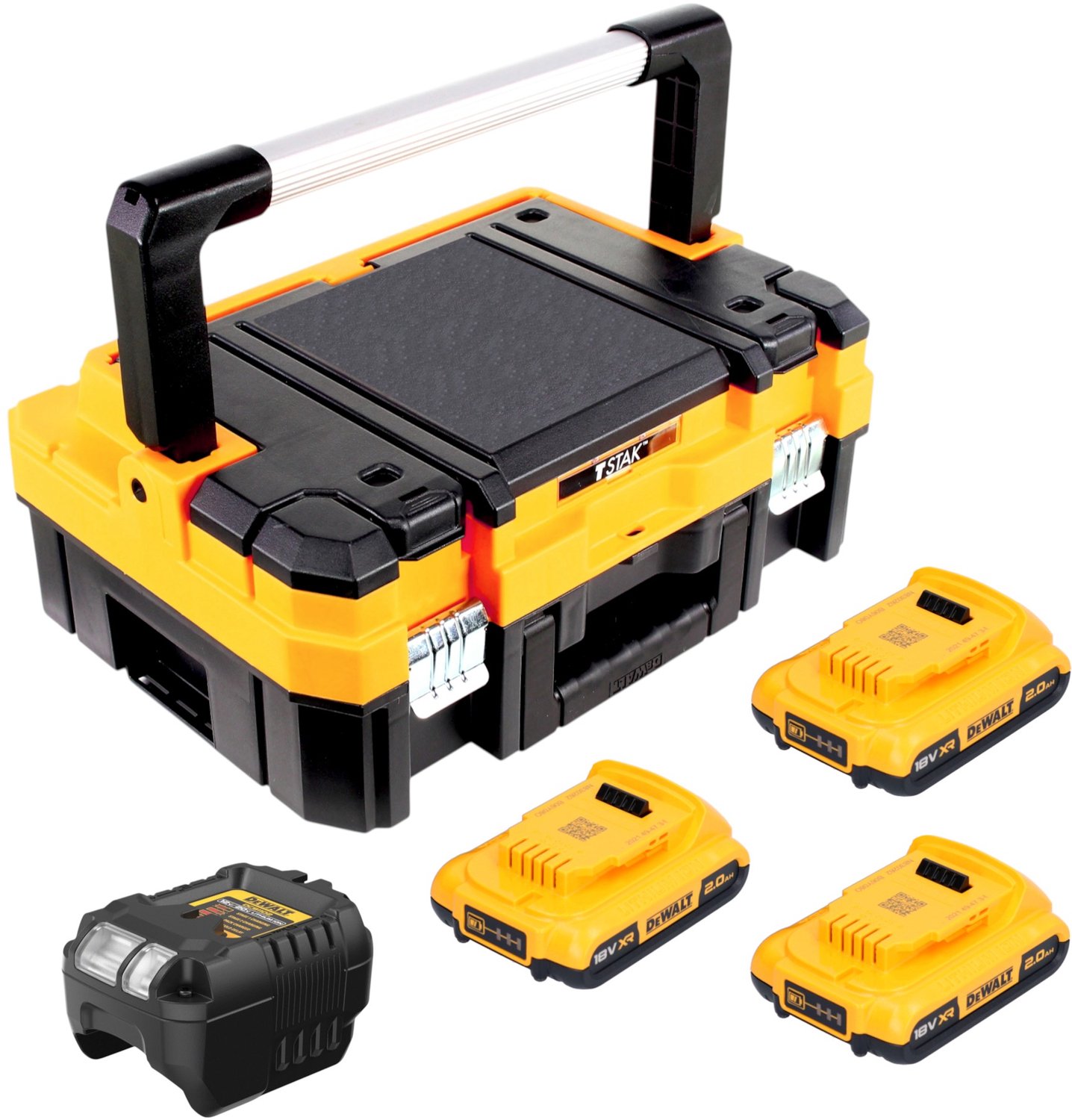 DeWalt DCB 183 accupack 18 V 2,0 Ah / 2000 mAh XR Li-Ion accu - met laadindicator