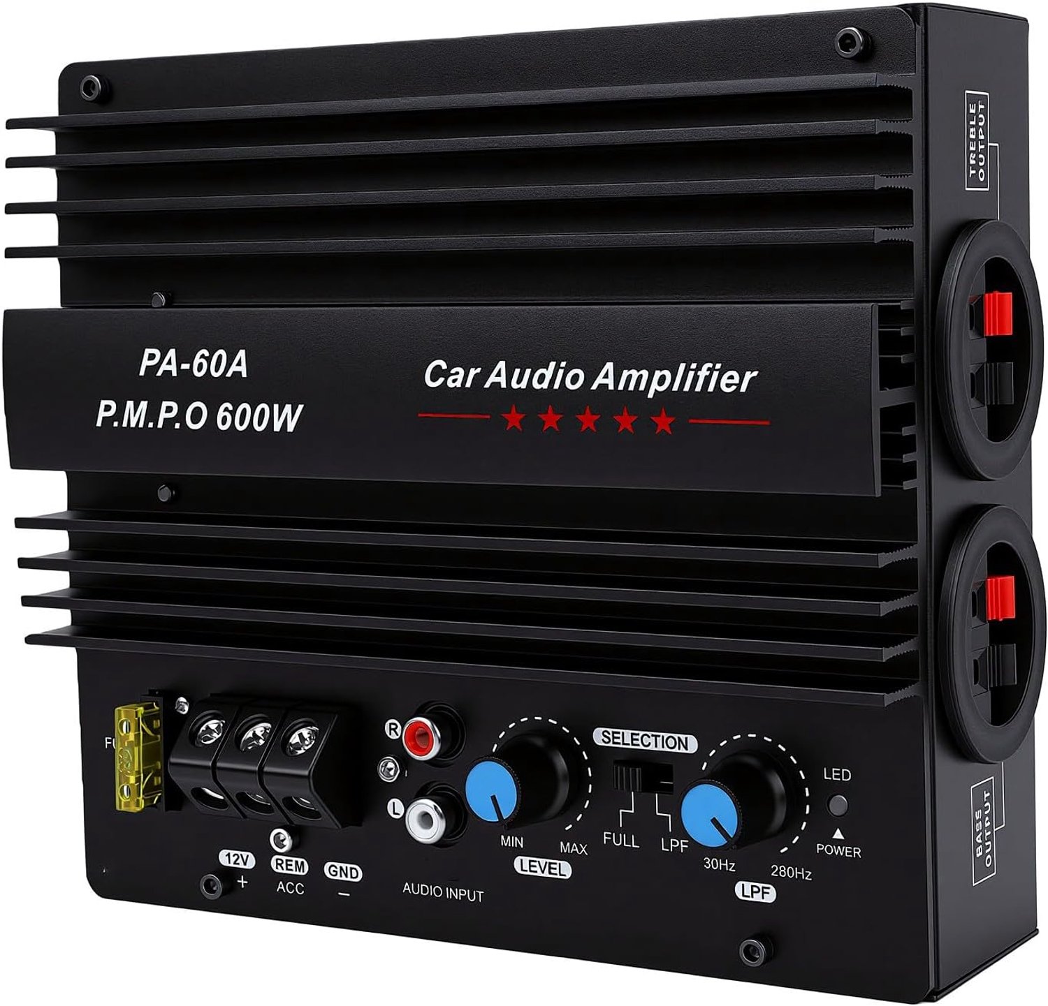 Autoversterkerbord, 600 W Krachtige Auto-audioversterkerkaart