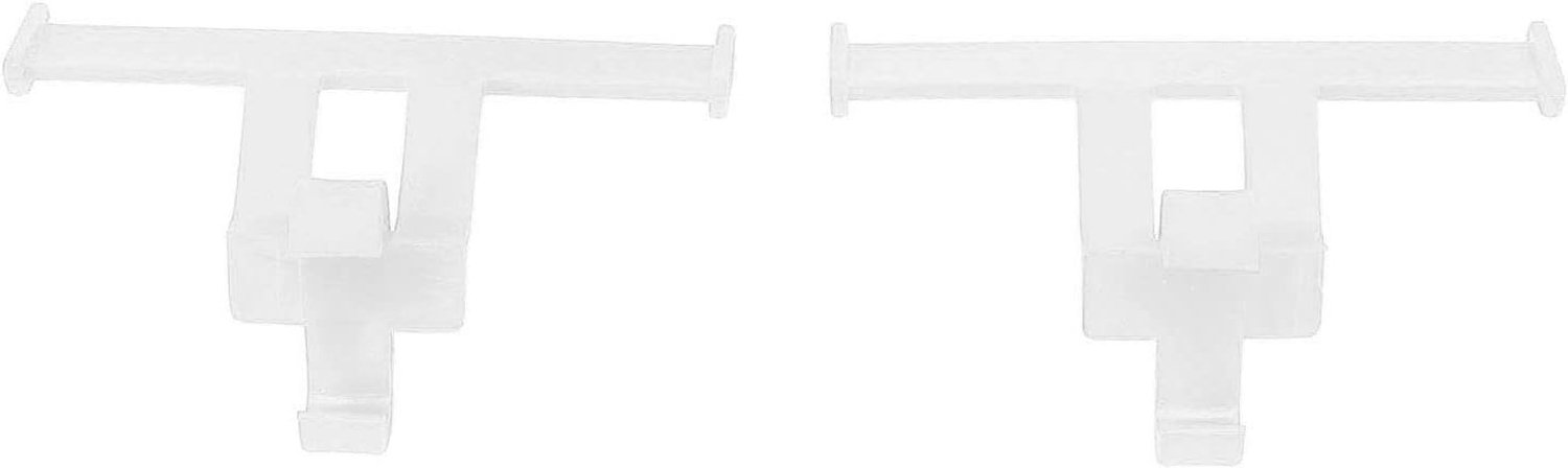 1 Paar Schoenen Schoenen Staartvleugel Decor Abs Tays Tay Connember Pindential Decoratie Ornament (Wit)