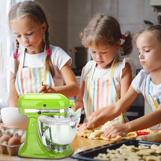 Vervangende Splash Guard voor Blender 4.5-5 T, Ideaal als Deksel voor Mengkommen, Vouwbaar en Praktisch voor Keukenmixers — afbeelding 4