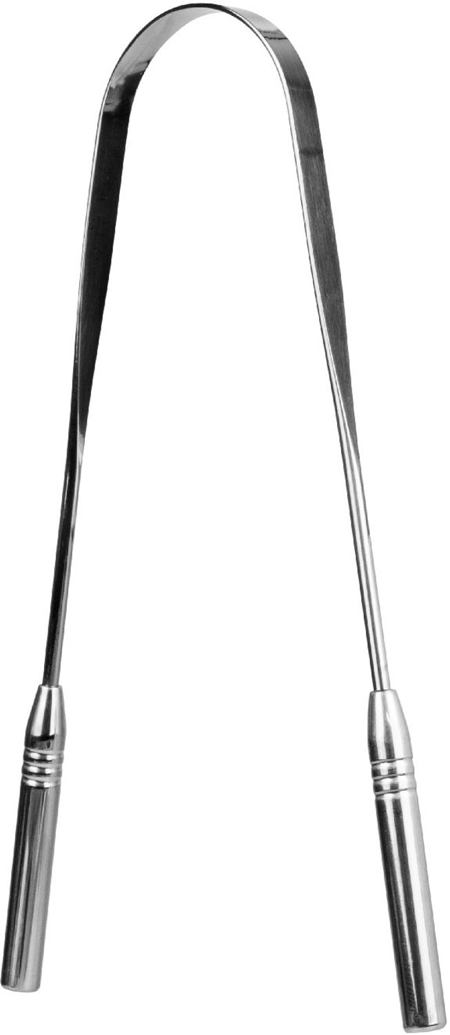 Tongschraper - Tongreiniger koper - Tong scraper - Mondverzorging - Tong reinigen - Ayurvedische tongreiniger - U-vorm - Copper tongue scraper - Metaal - Jonyx