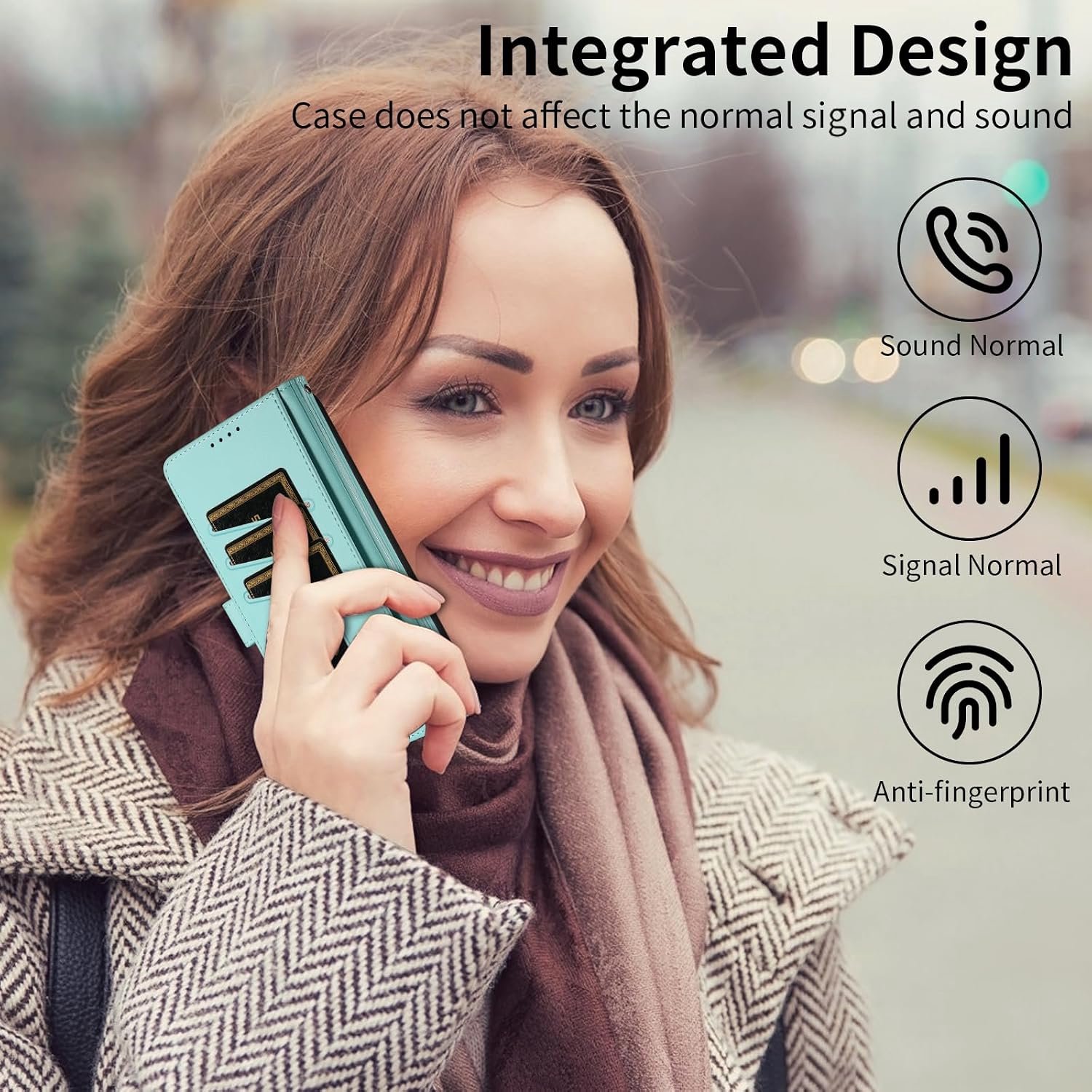 Hoesje voor Xiaomi Redmi Note 15 (4G/5G)/Poco M8 5G Hoes Mintgroen