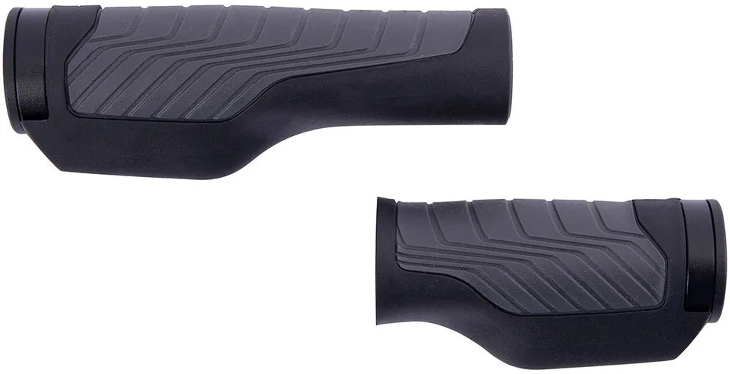 Contec Tour Wing Handvatten - 133/90mm - Zwart - Ergonomisch Gevormd - Incl. Klemringen