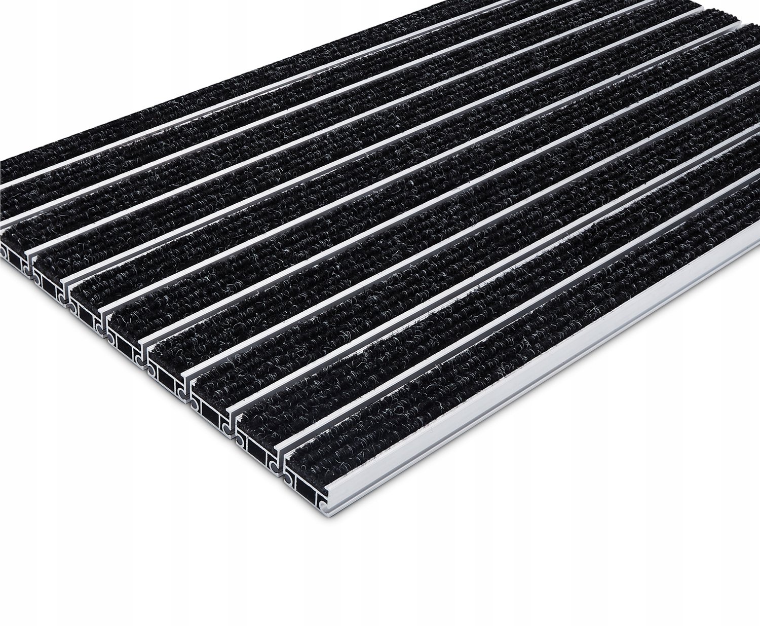 Polentex Aluminium Systeem Vloermat Ryps 200x150 CS22 met Rand