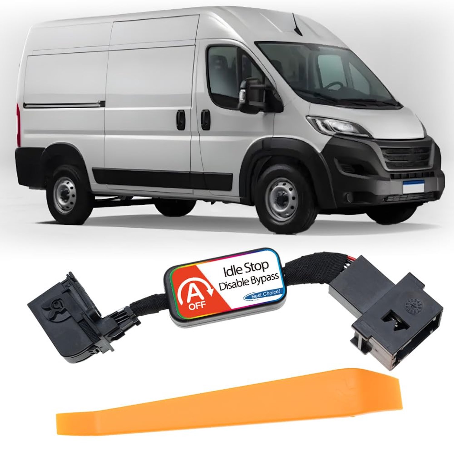 Start Stop eliminator voor Fiat Ducato 250 III 2006-2025 - eenvoudig te installeren - voorkomt onnodig motorafsluiten - ShopVlot