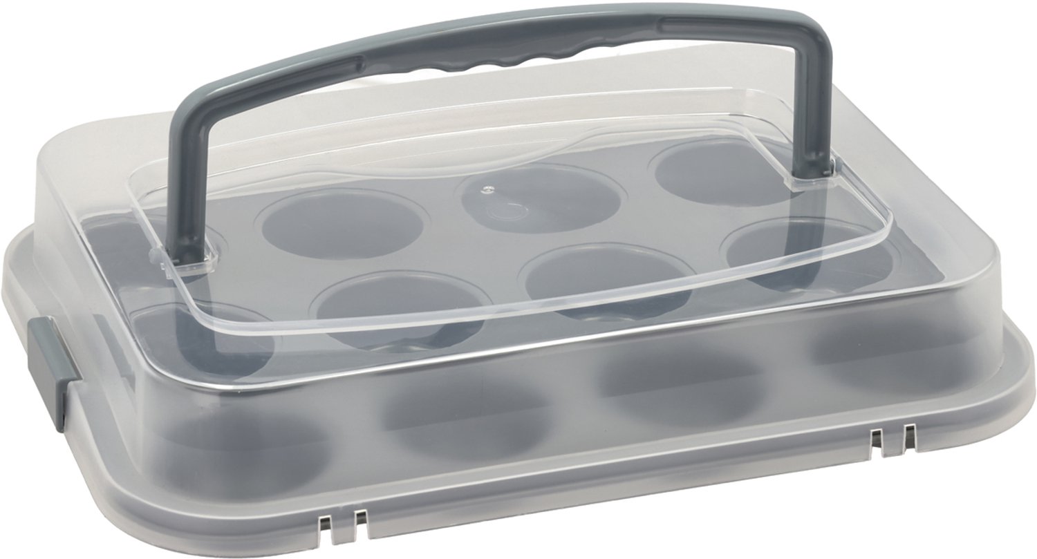 Funktion Muffinvorm 36,6 x 27 x 7,3 cm Grijs