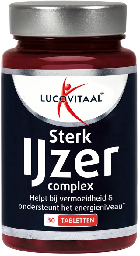Lucovitaal Sterk IJzer Complex 30 tabletten