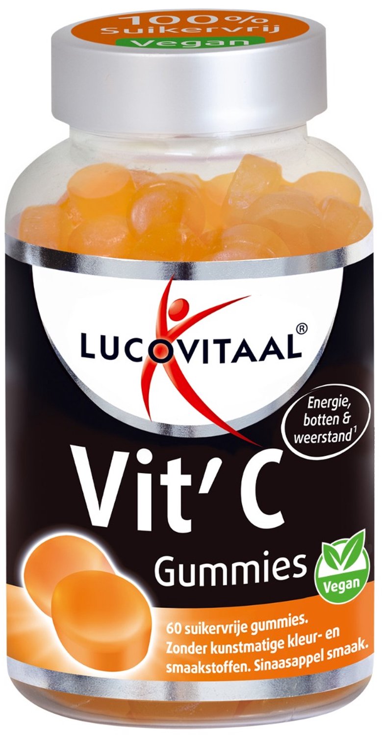 Lucovitaal Vitamine C Gummies Suikervrij