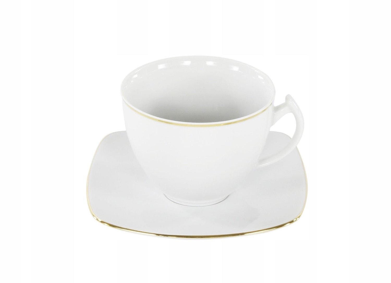 Koffieservies 39-delig voor 12 personen - Akcent Gouden Lijn