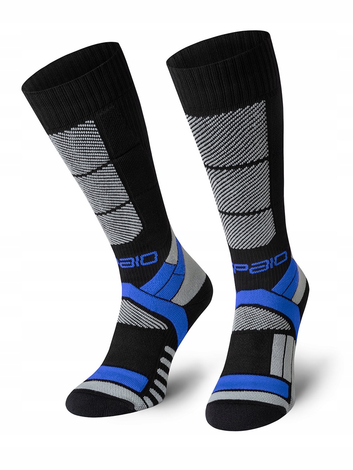 Spaio Thermo-Evo 02 Compressie Skischokken 44-46 Zwart