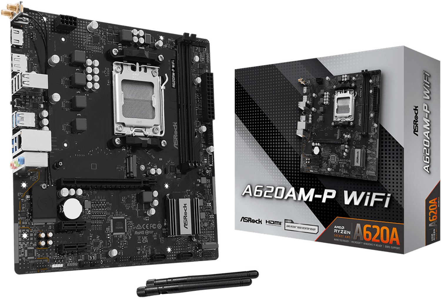 ASRock A620AM-P Wifi Moederbord