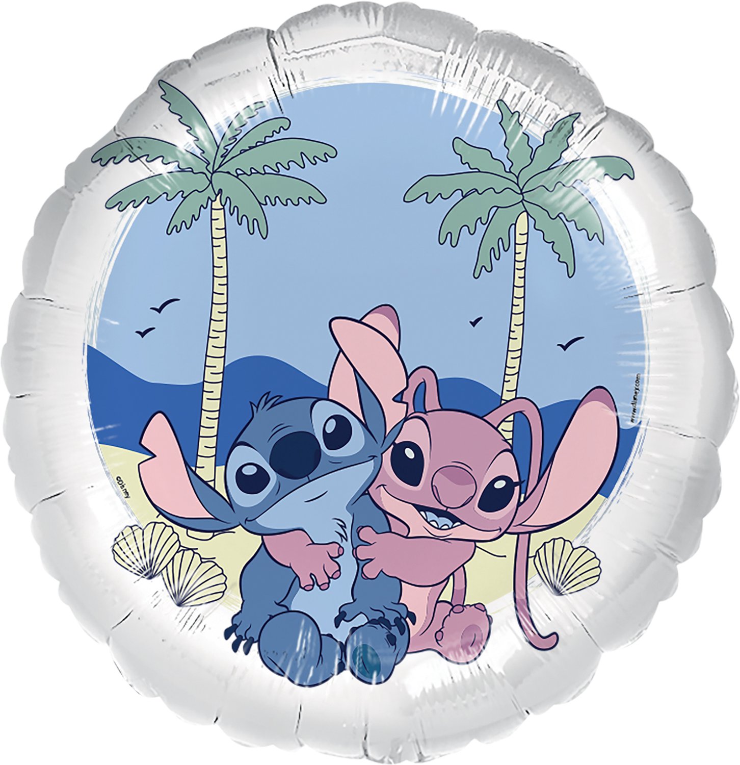 RIETHMULLER - Aluminium ballon Stitch en Angel 45 cm