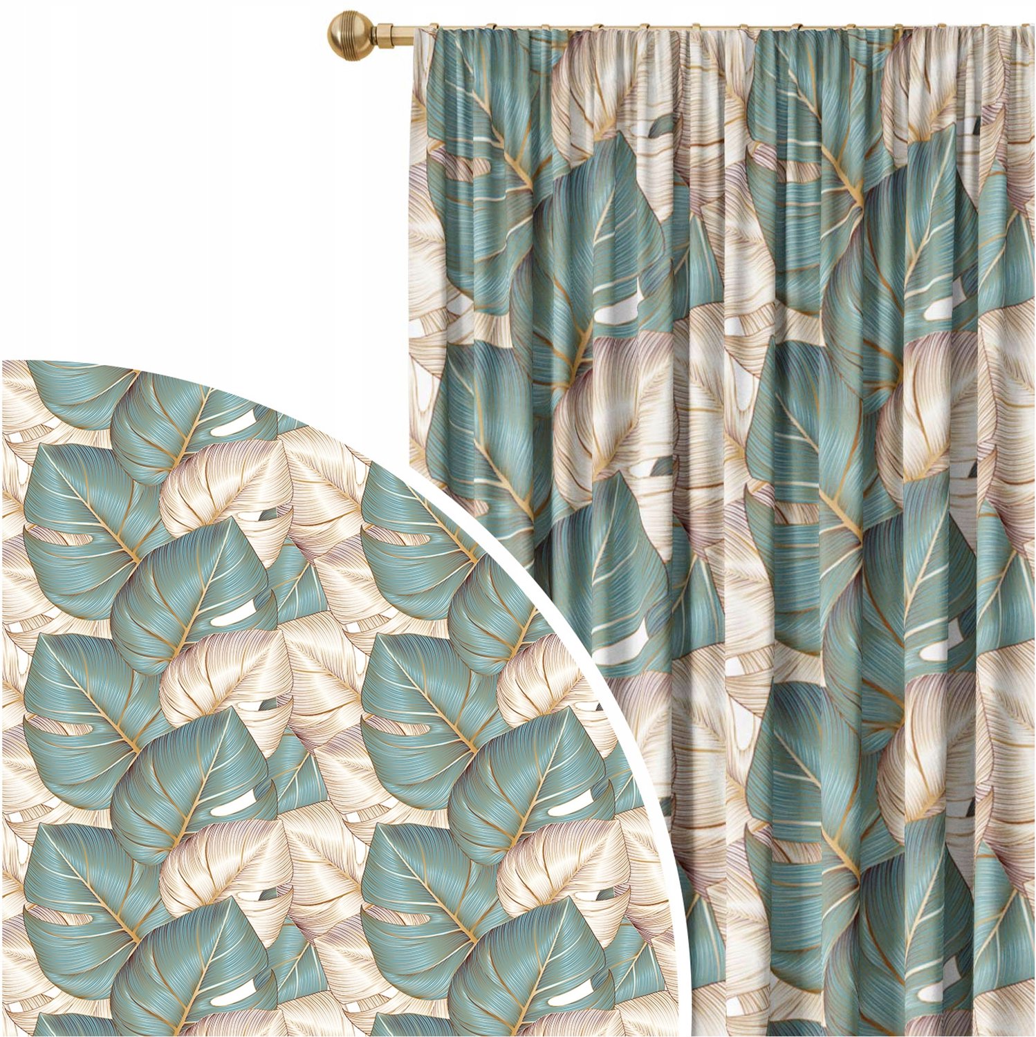 Kant-en-klare Gordijnen 140x230cm met Plissintape - Soovi Home