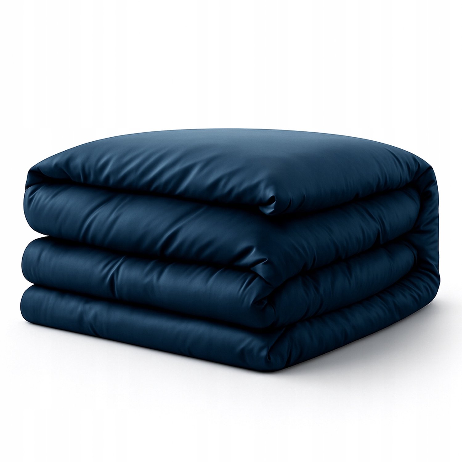 Merkloze Katoen Satijnen Kussensloop 70x80cm - Navy Blauw