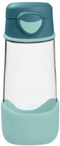 b.box Sportdrinkfles en Waterfles | Eenvoudig Vast te Houden Fles met Lekvrij Deksel | Cool Modern Kindvriendelijk Ontwerp, Kantel en Neem een Slokje | 600 ml