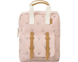 Fresk Kleine Rugzak voor kinderen 2-4 jaar - 4,7 L - Schooltas Kind Meisjes - Verstelbare Schouderbanden - Waterafstotende Rugtas - Roze - Dandelion