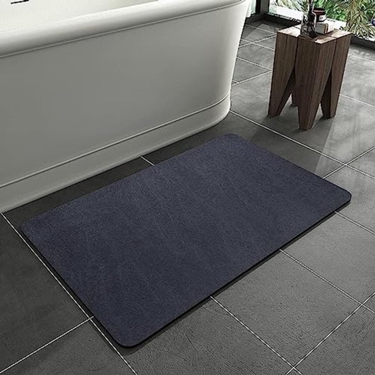 Antislip Badmat 45 x 70 cm - Absorberend, Sneldrogend en Wasbaar voor Douche en Bad