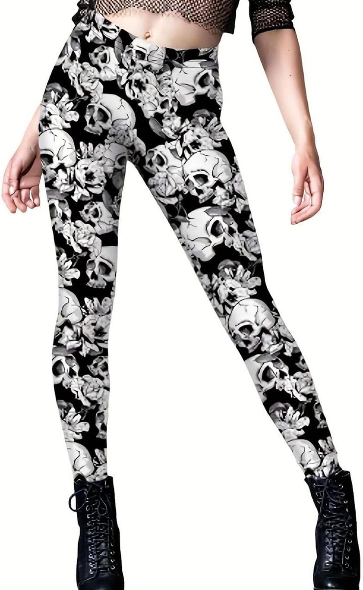 One Clothing Dameslegging voor sport, fitness, outdoor en loungewear, super elastisch, met hoge, comfortabele en kreukvrije tailleband