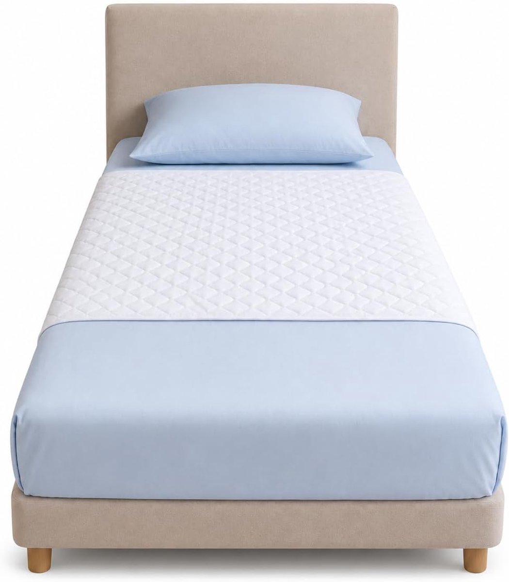 Herbruikbare Bedonderlegger 4 Lagen 90x85 cm (Pack x 2)