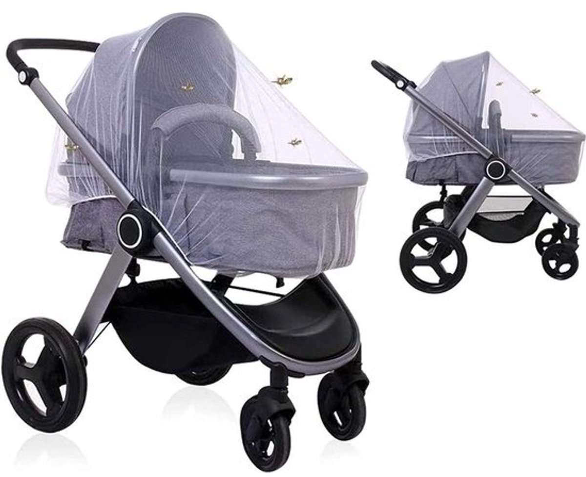 Universele insectenbescherming voor kinderwagens en buggy's