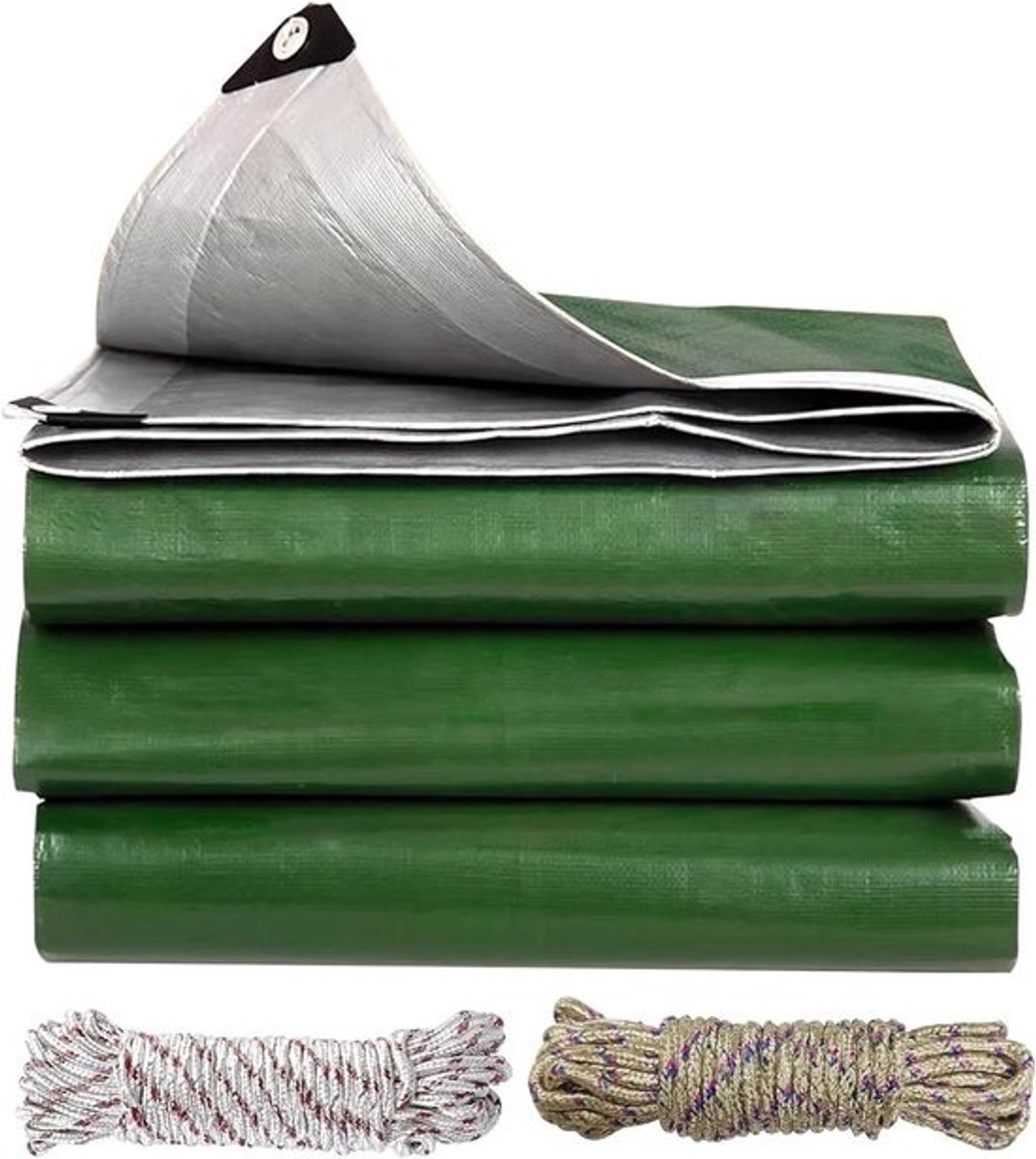 Waterproof Protective Tarpaulin 3 x 2 m with Eyelets - Garden, Camouflage, Camping Survival Equipment, Construction