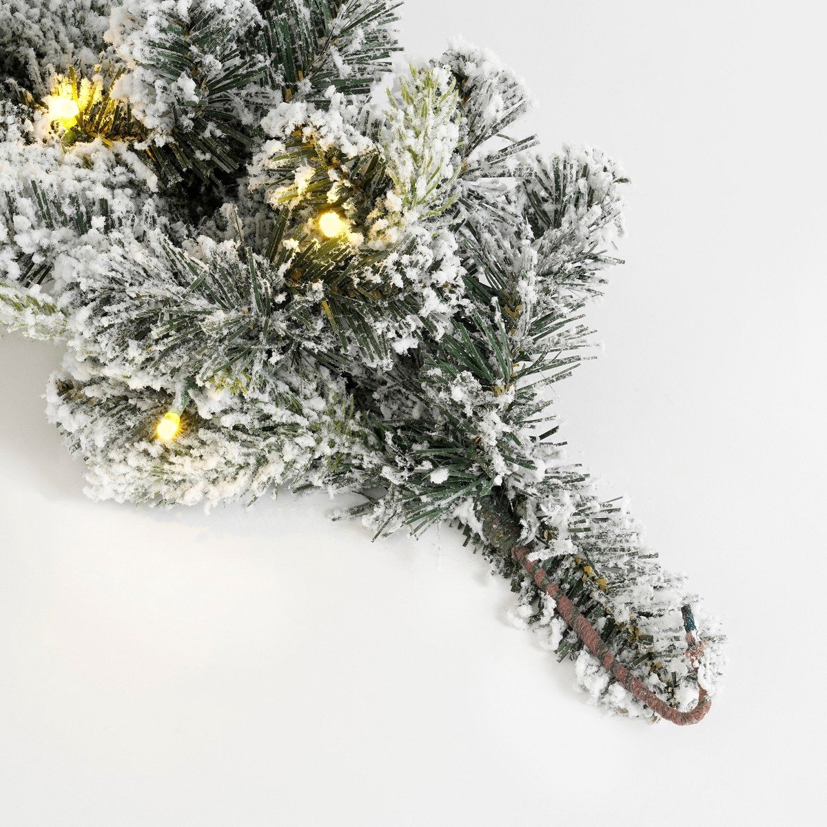 Black Box Trees Glendon Guirlande met Verlichting - Kerstguirlande met Sneeuw L270 cm - Kerst Decoratie met Lampjes - Frosted – foto 3